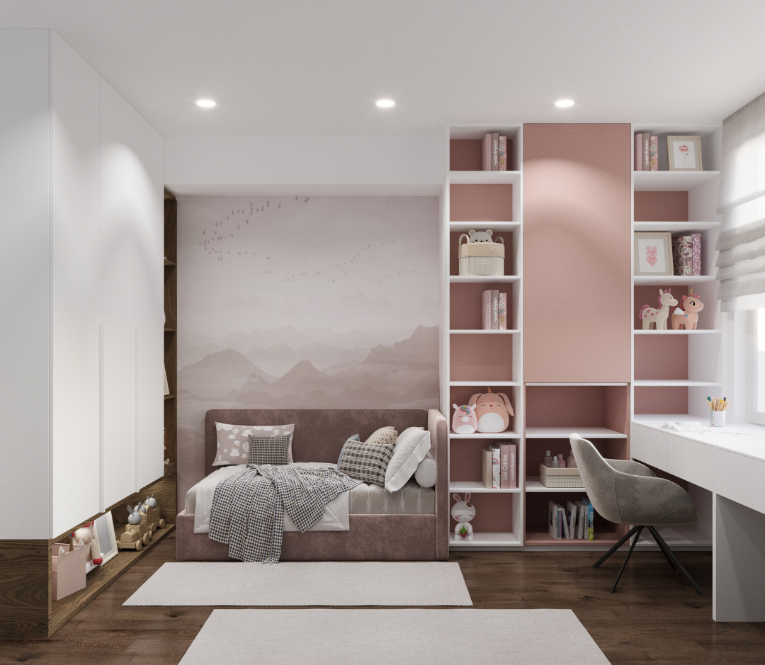 Children room photorealistic 3D visualisation