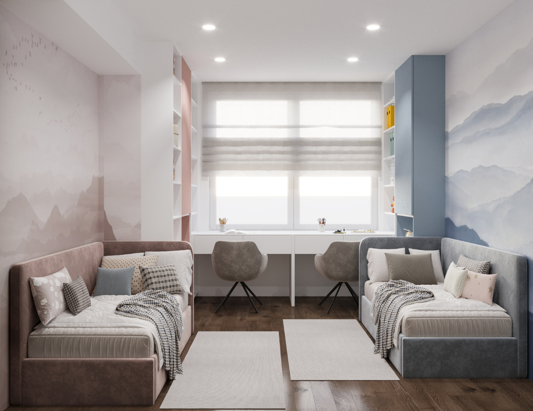 Children room photorealistic 3D visualisation