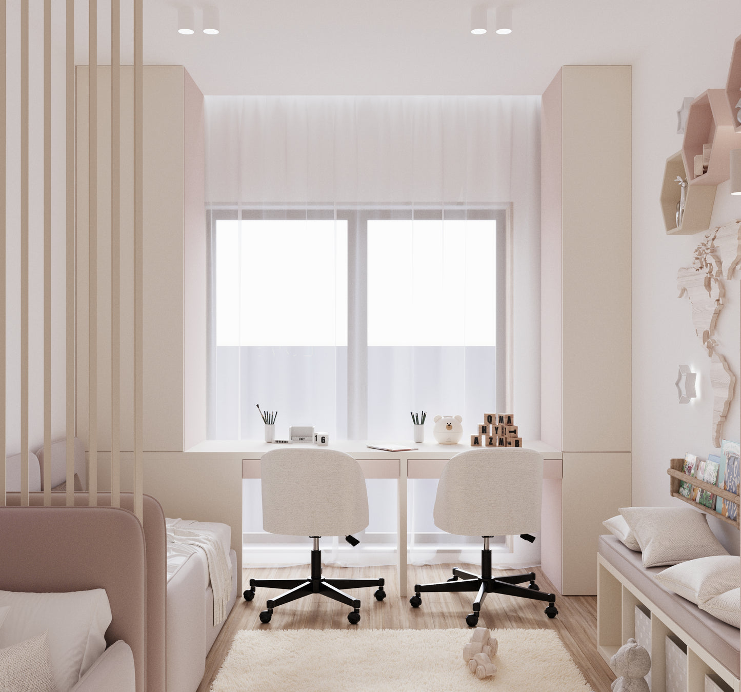 Children room photorealistic 3D visualisation