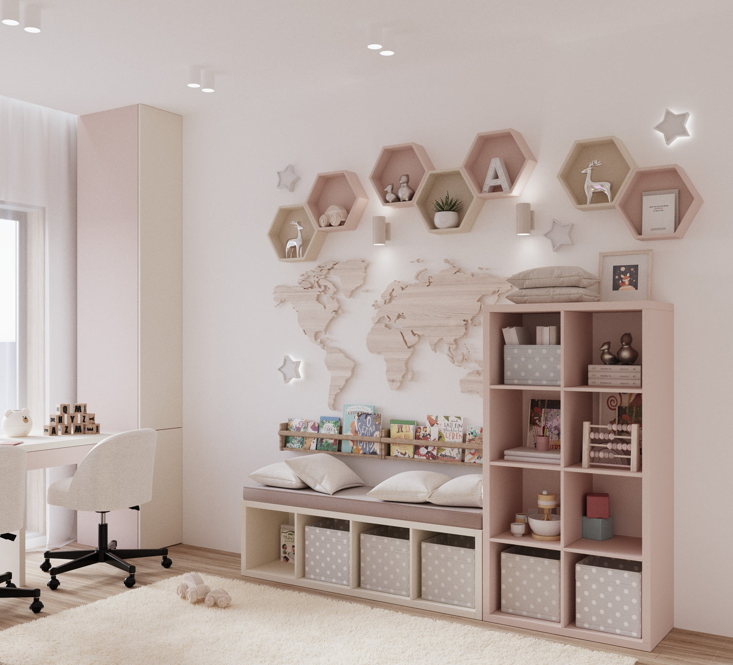 Children room photorealistic 3D visualisation