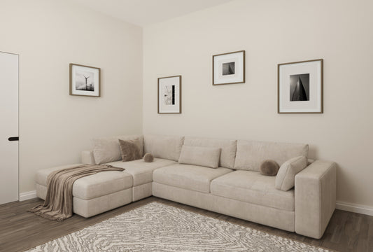 Living room 3D photorealistic visualisation